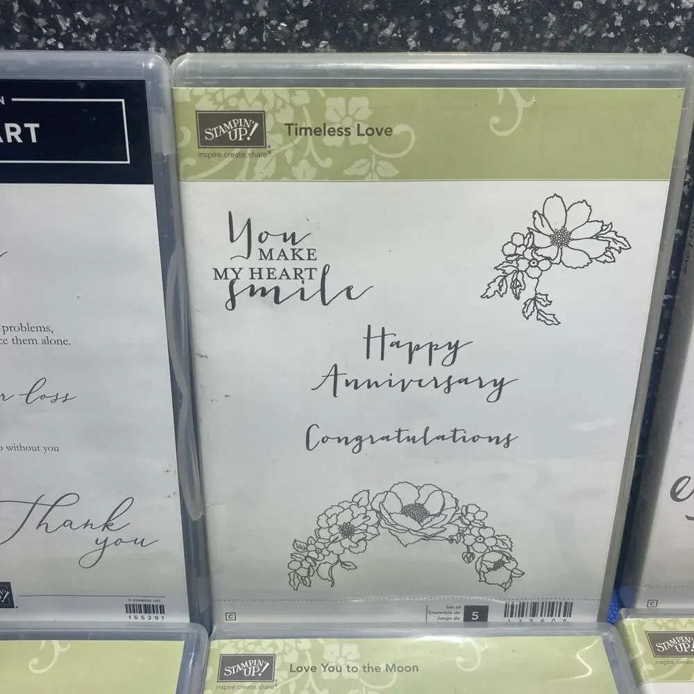 Stampin' Up Lot Of 6 Sale-a-Bration Sets; Whimsical Words And More